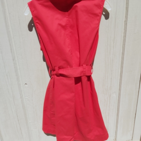 Woman red coat size 4 - Picture 3 of 4